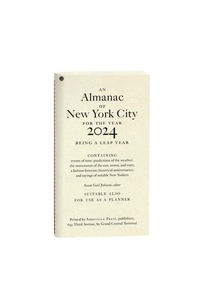 Generic (Unbranded) Un Almanah al orașului New York pentru anul 2024