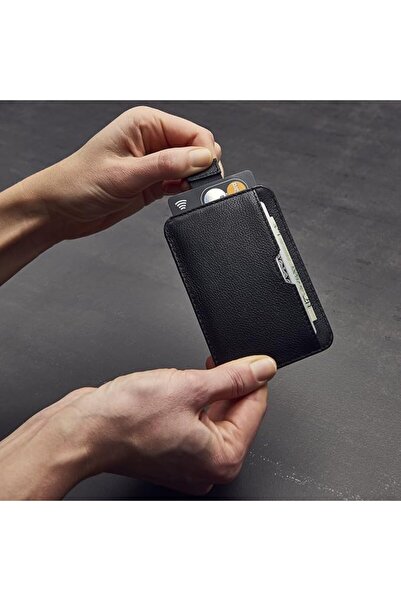 Vaultskin CHELSEA Slim Leather Card Wallet for Men, RFID (Matt Green) | Slim ...