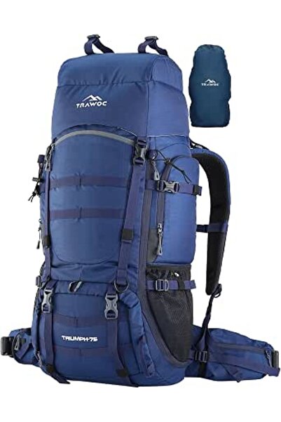 TRAWOC TRIUMPH X 75 L Camping Backpack Trekking Hiking Ruckssack Travel Bag F...