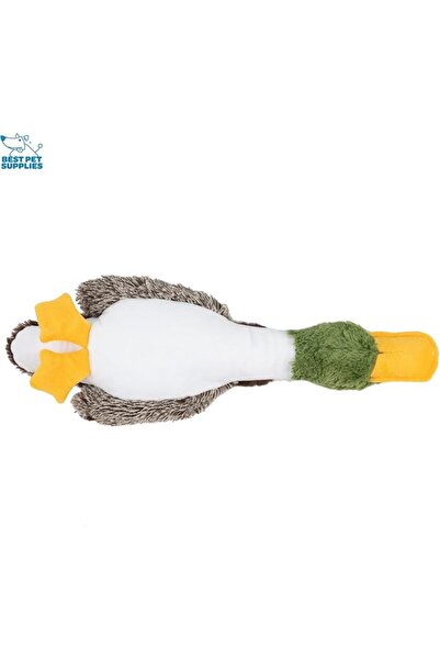 Best Pet Supplies لعبة كلب مجعدة للكلاب الصغيرة والمتوسطة، بطة لطيفة بدون حشو...