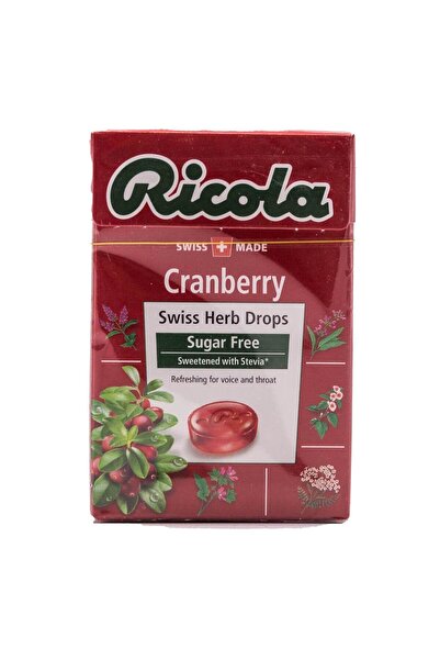 OEM Cranberry-flavored herbal lollipops, 40 g