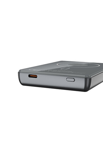 Zoli 10000 mAh MagSafe Uyumlu Manyetik Mini Powerbank 22.5W PD,15W Kablosuz Şarj Telefon,Kulaklık, Akıllı Saat Uyumlu