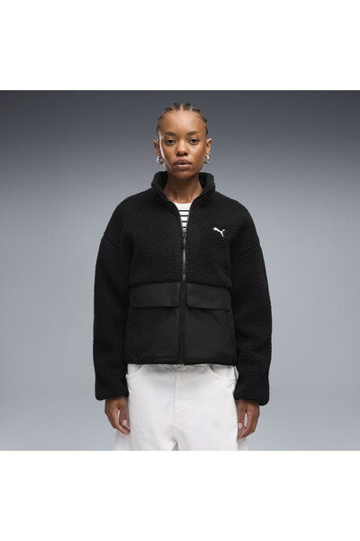 Puma RE:FIBRE Φλις Χαλαρό Μπουφάν Γυναικείο