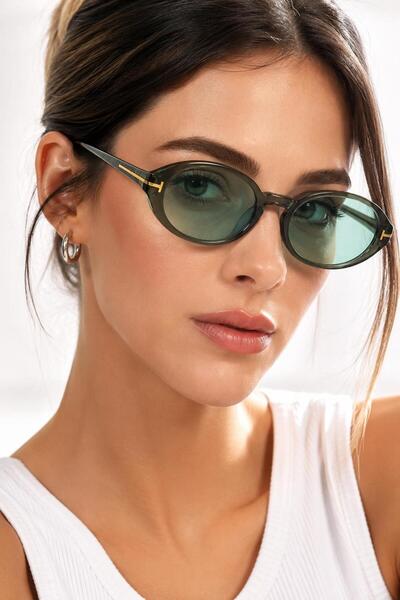 Nilu Moda Premium Lüks Tasarım Oval Güneş Gözlüğü