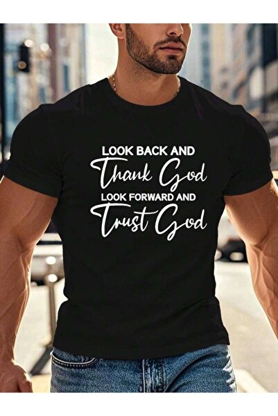 kai22 Men's Plus Size Religious T-Shirt Suitable Gym Training Breathable Stre...