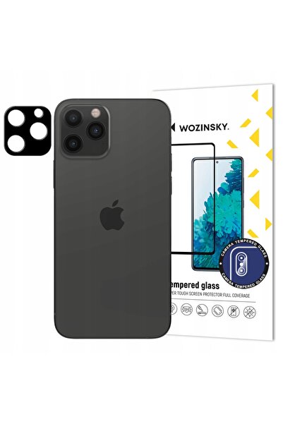 WOZINSKY Sticlă completă pentru cameră iPhone 12 Pro, sticlă securizată 9H