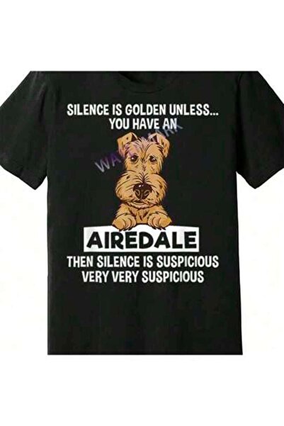 4Car Dog Lover Airedale Terrier 365941 Funny Men's Short Sleeve Graphic T-Shirt