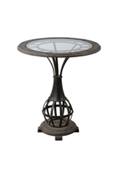 UTTERMOST طاولة فاخرة بلمسات ذهبية