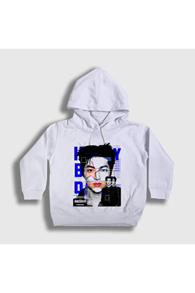 Presmono Unisex Kids White Poster Keonho K-Pop Cortis Hooded Sweatshirt 618672Tt
