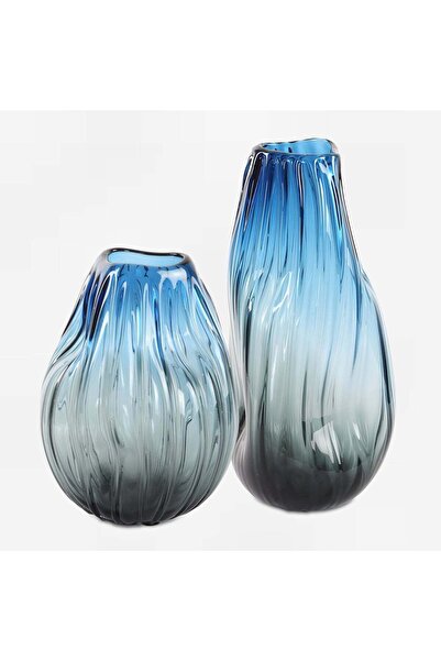 UTTERMOST مجموعة مزهريات ميدنايت هورايزون/قطعتان