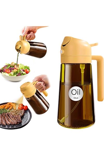 GENERAL YARRAMATE 16oz/470ml Light-Blocking Dark Oil Sprayer for Cooking, 2 i...