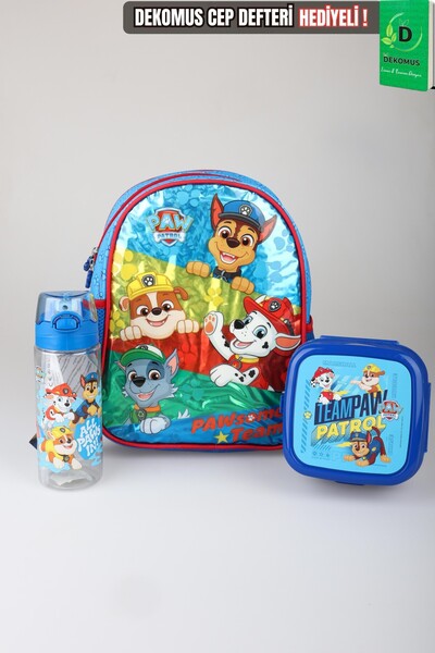 PAW PATROL X Dekomus Licensed Pawsome Squad 35 cm Small Size Kindergarten Bag...