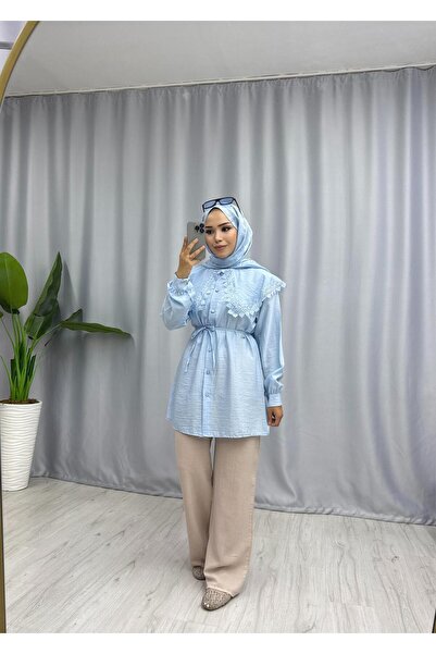 moda acar DANTEL DETAYLI TUNİK