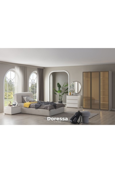 Doressa Living Lobby Full Reflekte 3 Kapılı Genç Odası Takımı