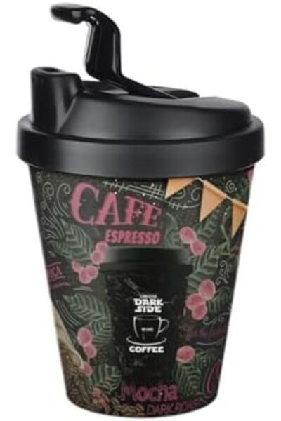 Yıldızan 3K_Store Motto Thermos Cup (400 ml) - Double Layer Heat Preserving a...