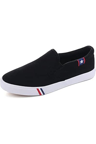 AioTio Walking Shoes for Men Slip On Breathable Lightweight Canvas Sneakers N...