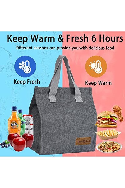 GoodTool Insulated Lunch Bag, Reusable Leak-Proof Tote Bag for Men & Women, L...