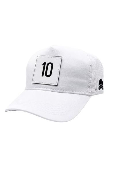 all hats قبعة بيسبول شبكية بتفاصيل مكونة من 10 قطع