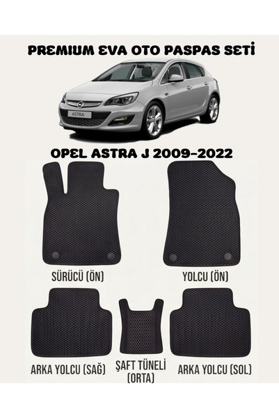8D OTO PASPASI OPEL ASTRA J SERİSİ 2008 - 2022 ARACA ÖZEL PREMİUM EVA PASPAS ...