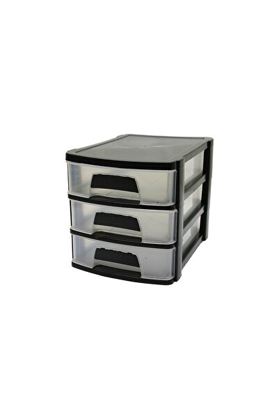 OSKA GLOBAL Tonton - No:2 Drawer 3 Layers 18.5X27X20Cm
