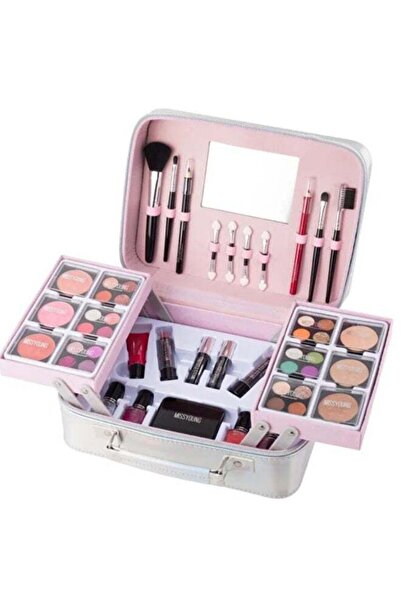 Missyoung Portable Multifunctional Cosmetic Bag – Long-Lasting Glitter Eyesha...