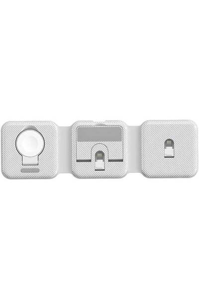 HXD Zoomlion 3-in-1 Fast Wireless Charging Station – Type-C Charging Stand Co...