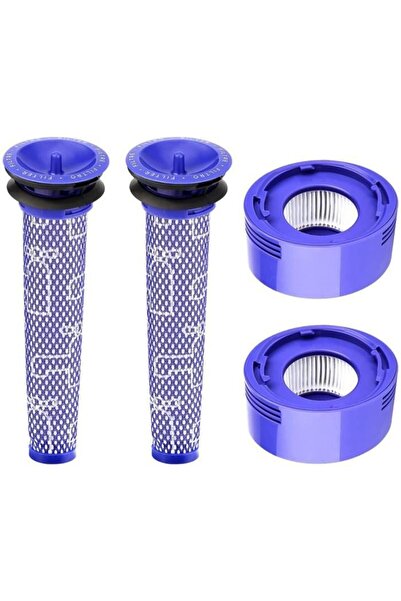 STARSTAR 4-pack replacement filters for Dyson V7, V8 Animal, and V8 Absolute ...