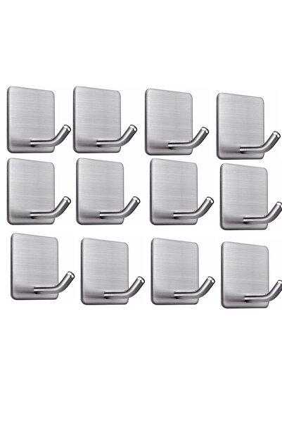 STARSTAR 12 self-adhesive hooks, towel hooks, maximum load capacity 8 kg, can...