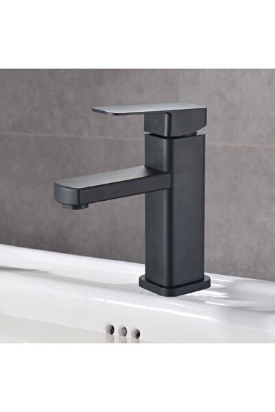 STARSTAR Single-hole black 304 stainless steel bathroom sink faucet