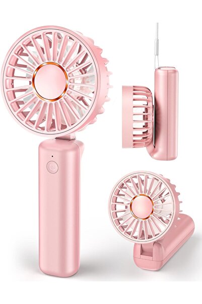 STARSTAR Portable handheld fan, mini desktop fan, foldable, 1800mAh battery, ...