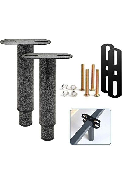 STARSTAR Bed legs, slatted bed frame legs, 2-piece adjustable metal leg set, ...