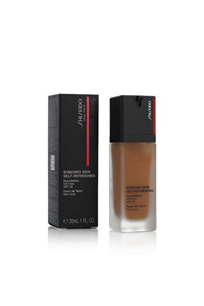 Shiseido Synchro Skin Fond de ten autoreînnoitor fără ulei SPF 30 (510 Suede)...