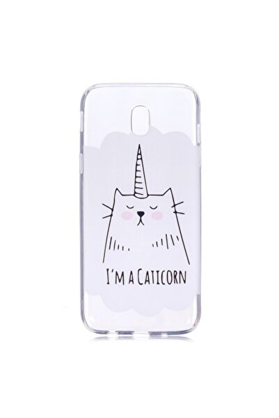 OEM Θήκη TPU Σιλικόνης για Samsung Galaxy J7 (2017) Ευρωπαϊκή Έκδοση - Γατάκι...