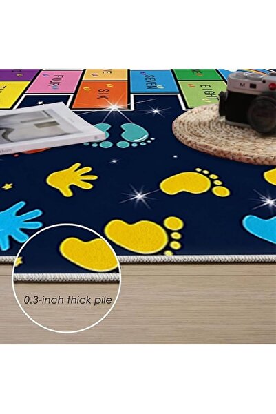 Generic Soft Kids Rug Carpet Play Mat for Baby Boys Girls, Anti Slip Floor Ca...