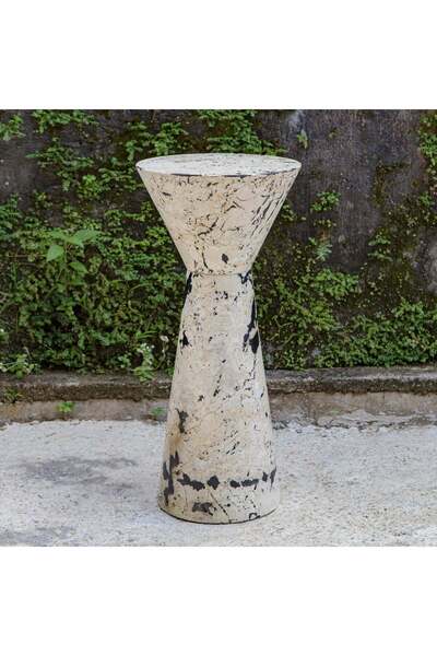 UTTERMOST Lenora Stone Drink Table