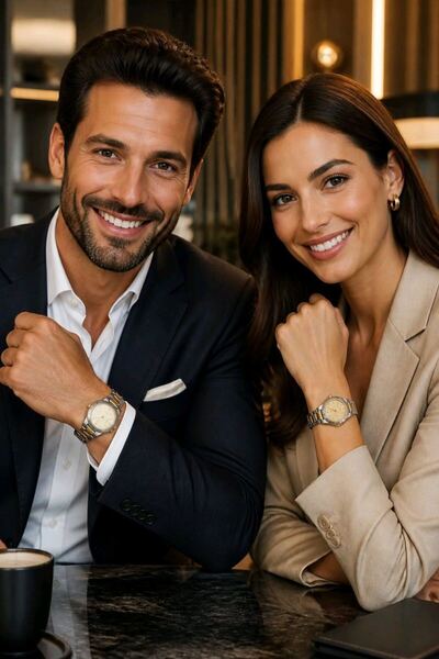 Monalisa Home Premium Metal Strap Watch