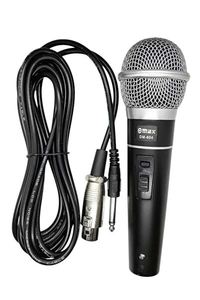 Omax Dm-604 Professional Unidirectional Wired Dynamic Microphone