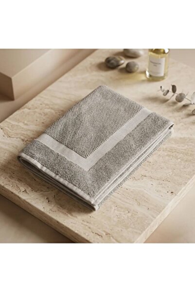 Plume Ceramic Home %100 Pamuk 2'li Taş Rengi Banyo Paspas 50x70CM | Ayak Havl...