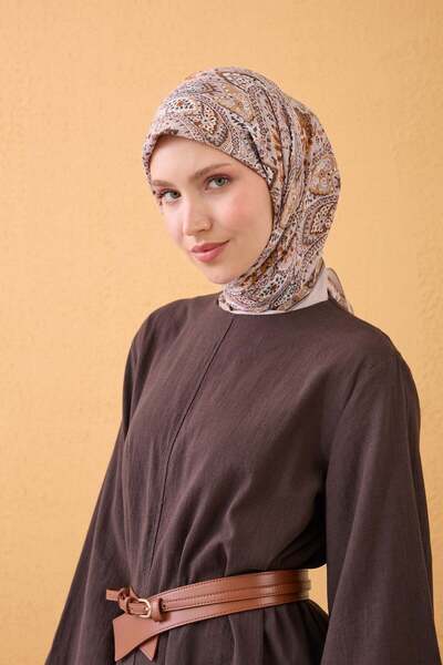 Silk Home Velora Scarf Vintage Paisley Tan