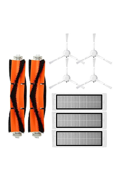 LİN GRUP Set de 9 piese de schimb compatibile cu aspiratorul robot Xiaomi Vac...