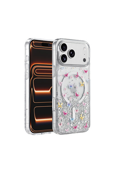 halkhouse İphone 17 Pro & İphone 18 Pro Kılıf Sararmaz Magsafe Özellikli Siml...