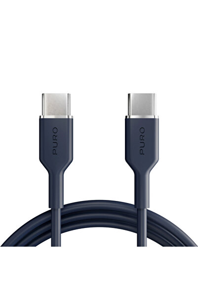 Puro Cablu USB-C la USB-C de 1.5M cu încărcare rapidă pentru telefoane și lap...