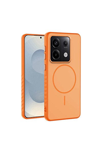 Zebana Xiaomi Redmi Note 13 Pro 5G Uyumlu Kılıf Mono M-Safe Silikon Kılıf Tur...