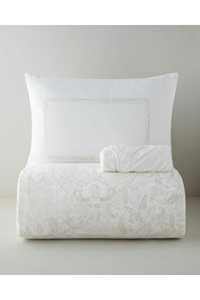 English Home Elegance Fleure Pamuk Çarşaflı Tek Kişilik Nevresim Takımı 160x2...