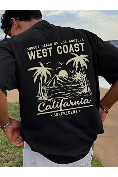 26LIK Best Sellers Short Sleeve T-Shirt, Printed With English And Tree Patter...