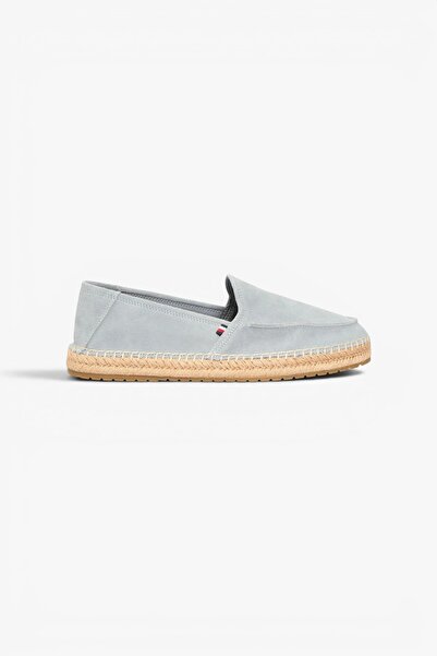 Tommy Hilfiger HILFIGER FLEX ESPA SUEDE LOAFER Erkek Gri Günlük Ayakkabı - FM...
