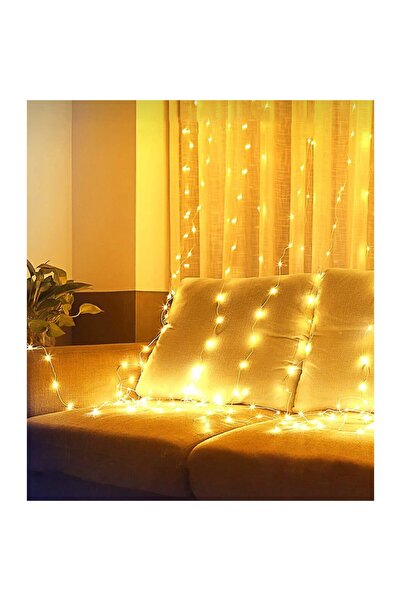 Rao Instalatie Craciun, Tip Perdea Ip44, 3M X 3m, 300 Led-uri, Alb Cald,