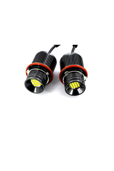 SMARTIC Set de 2 becuri LED Marker Angel Eyes pentru mașină, compatibile cu B...