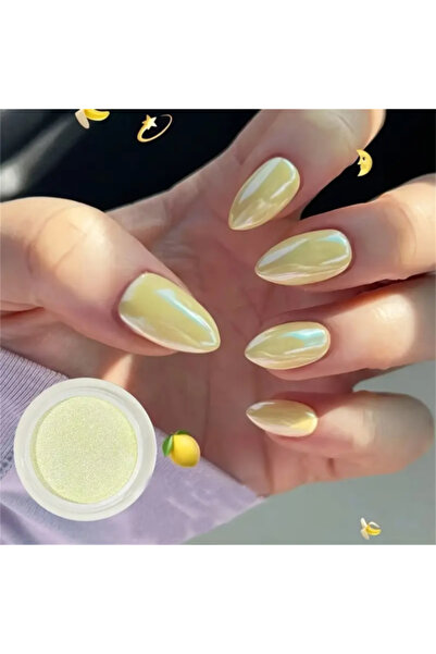 Aurora Mirror Powder for Nails - Shiny Effect - 1 Piece - Summer Colors - For...