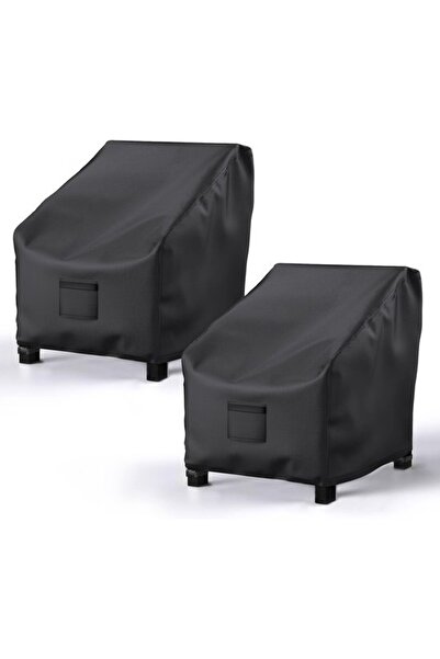 Morvena Picks Set de 2 huse rezistente din Oxford 210D pentru scaune de exter...
